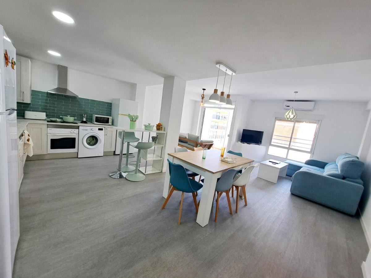 Apartament Amplio Piso Con Terraza A 50 M De Playa Miramar Zewnętrze zdjęcie